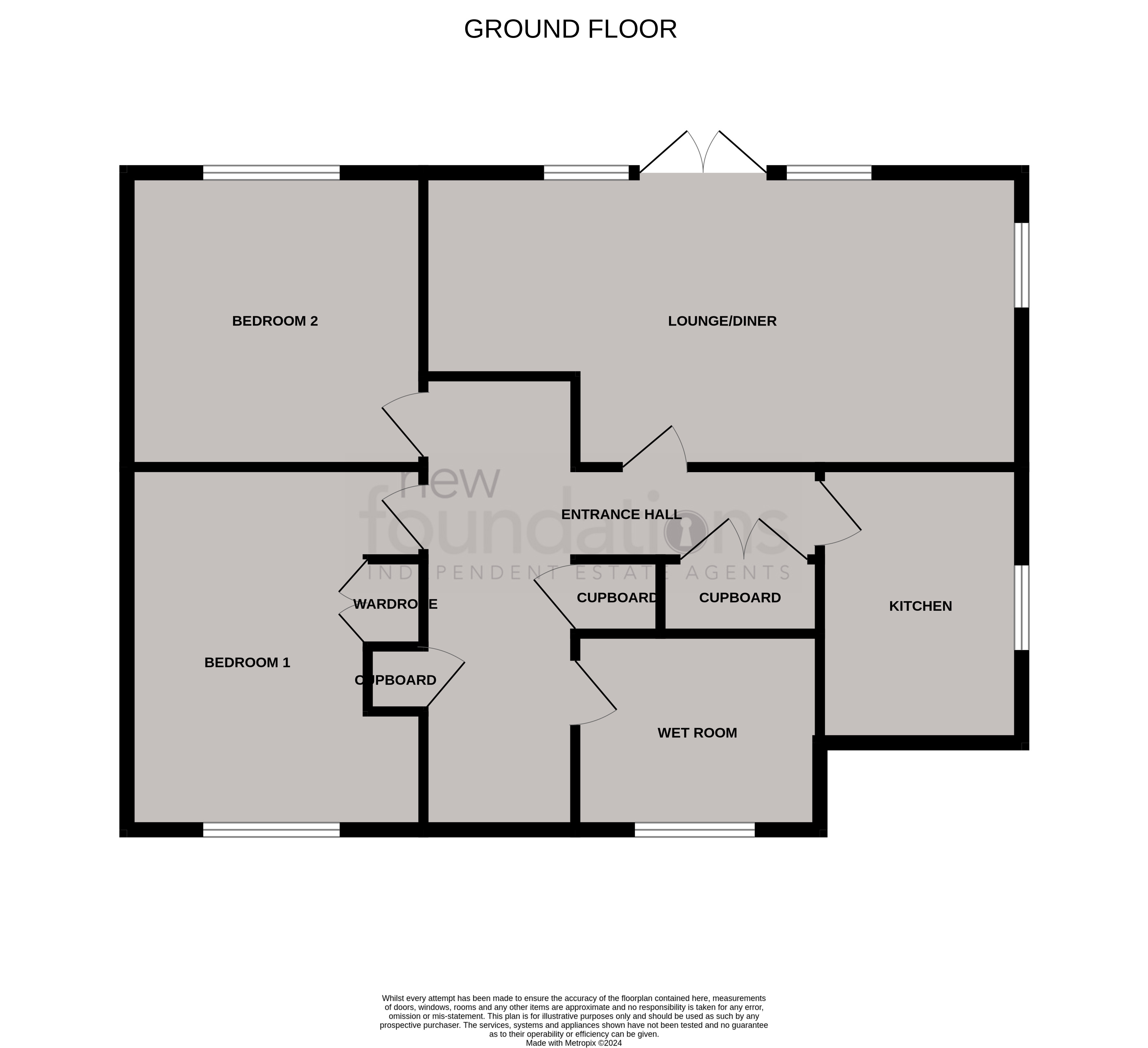 Floorplans For Rotherfield Avenue, Bexhill-on-Sea, East Sussex