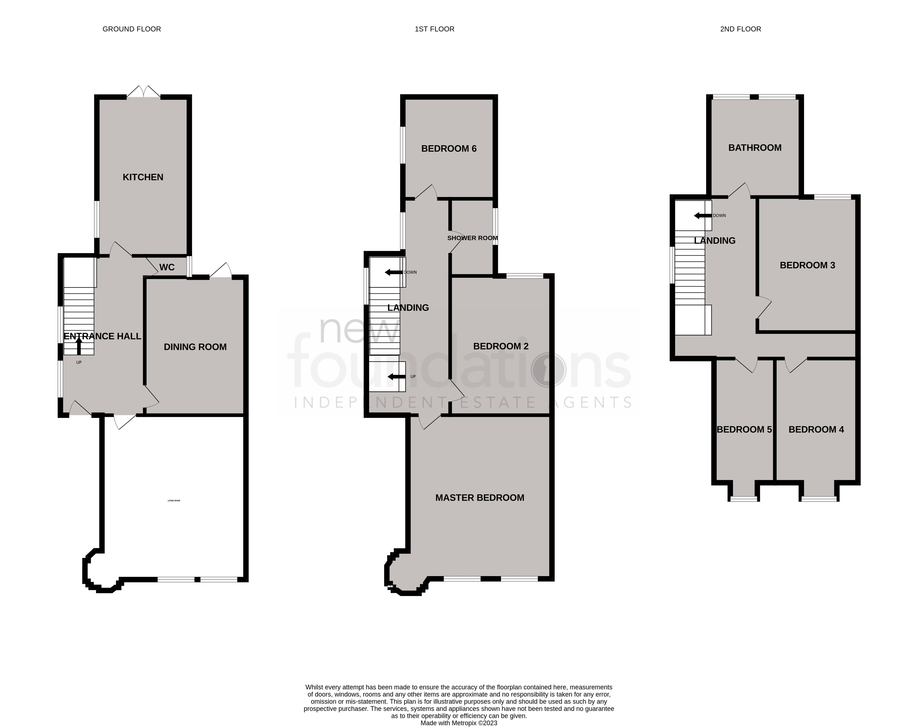 Floorplans For Albany Road, BEXHILL-ON-SEA