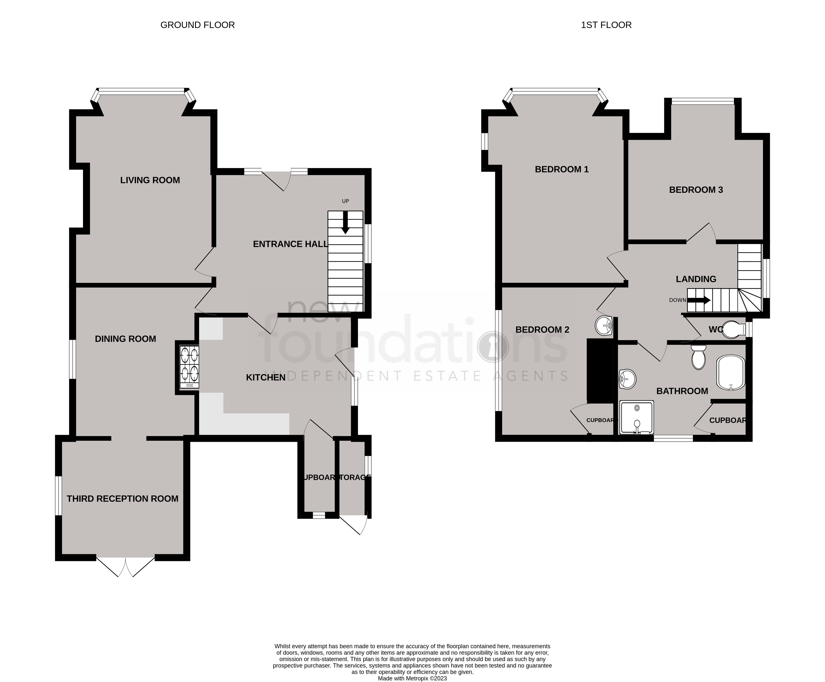 Floorplans For Cranston Avenue, Bexhill-on-Sea, East Sussex