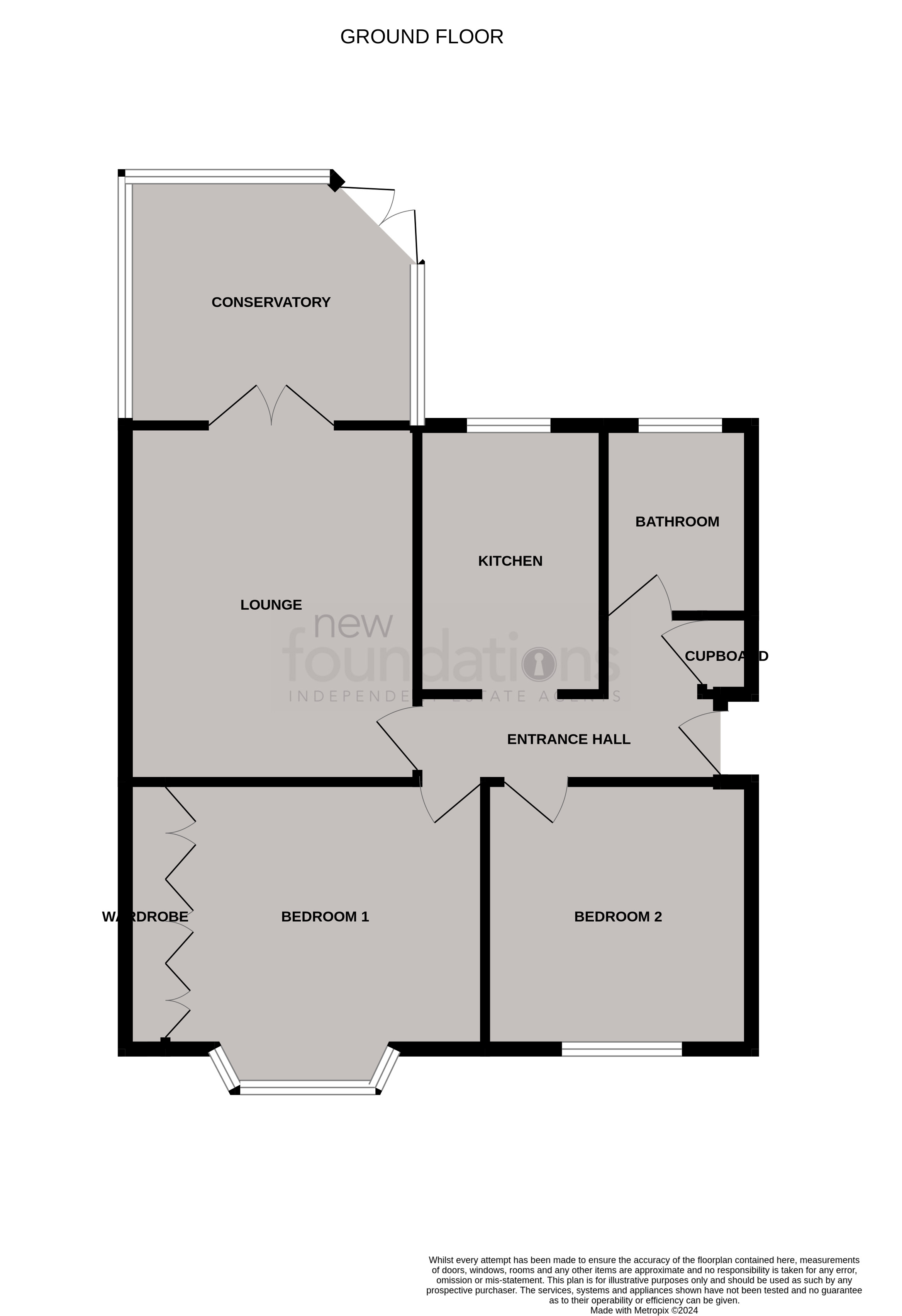 Floorplans For St James Crescent, Bexhill-on-Sea, East Sussex