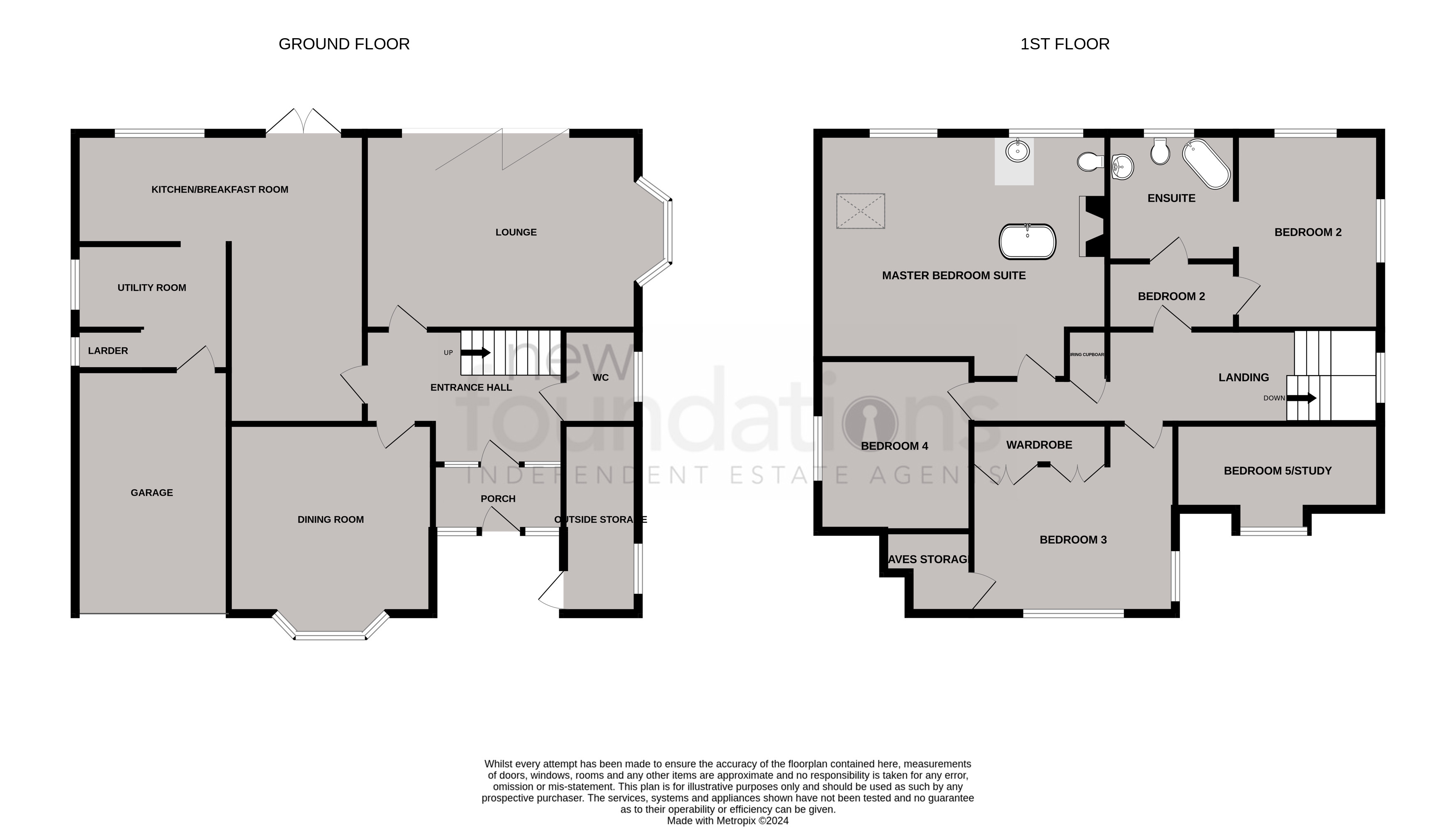 Floorplans For Southcourt Avenue, Bexhill-on-Sea, East Sussex
