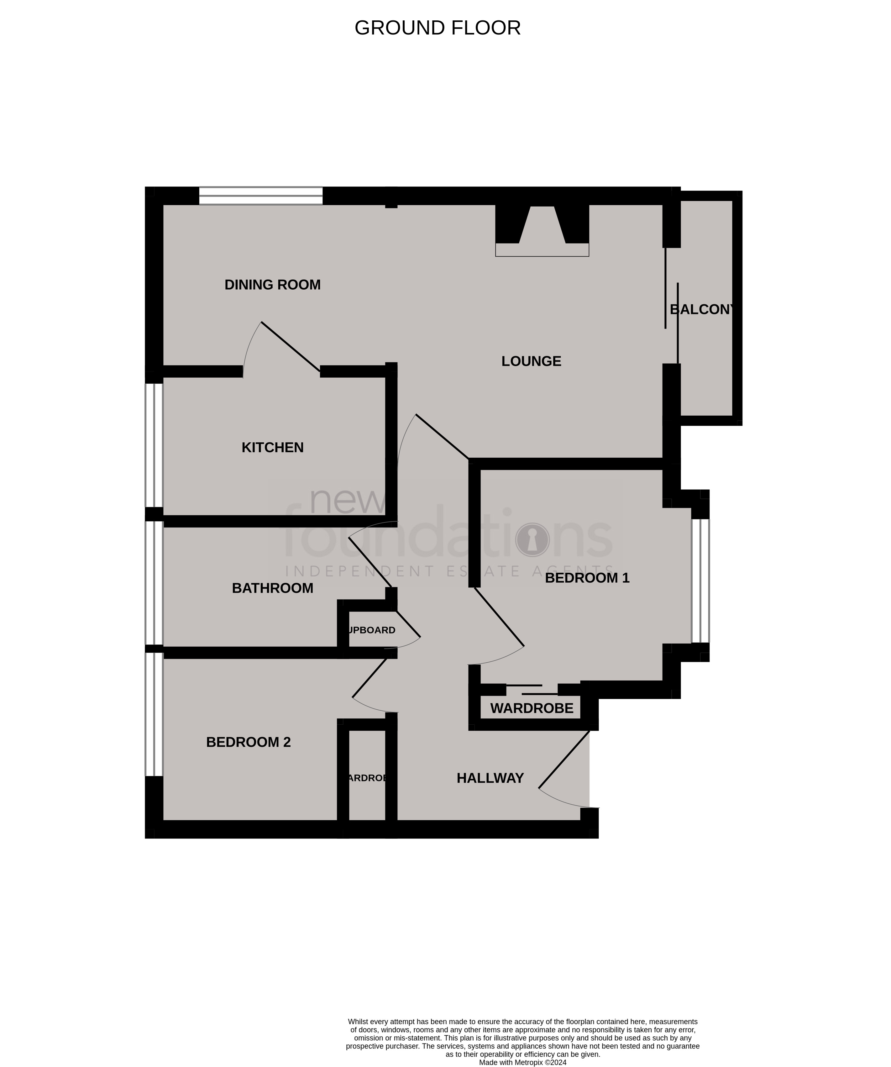 Floorplans For Sutton Place, Bexhill-on-Sea, East Sussex