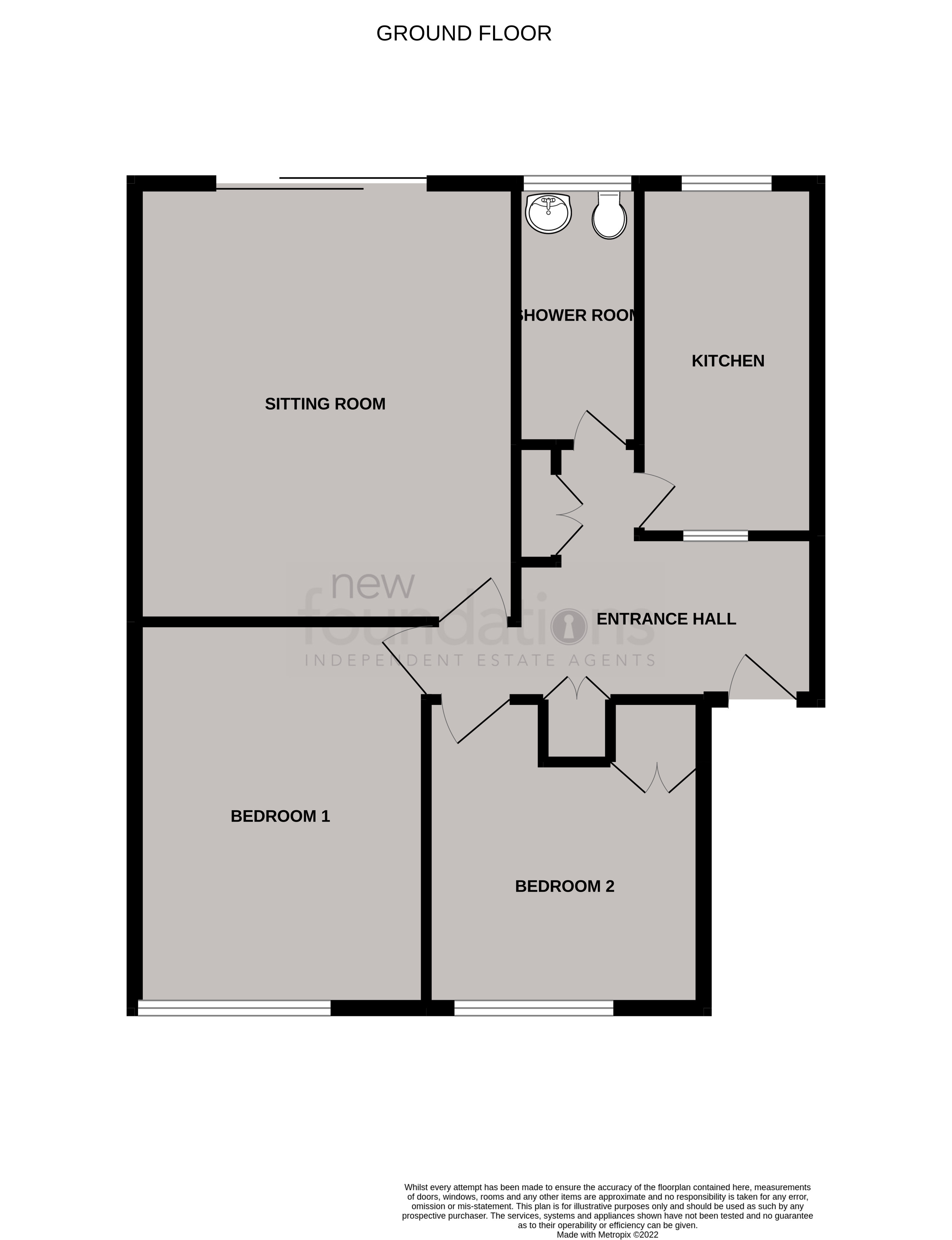 Floorplans For Collington Lane East, Bexhill-on-Sea, East Sussex