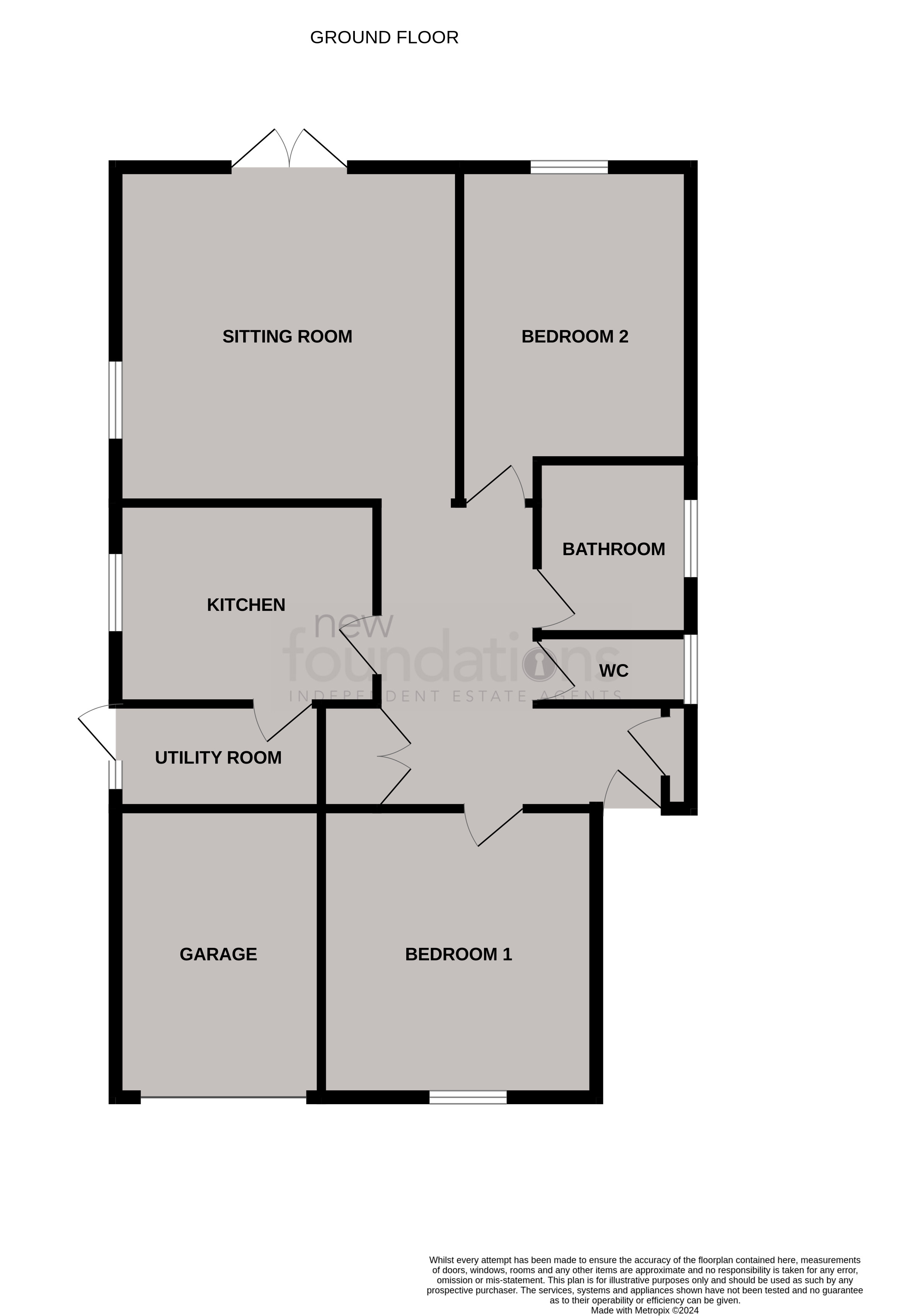 Floorplans For Collington Lane West, Bexhill-on-Sea, East Sussex