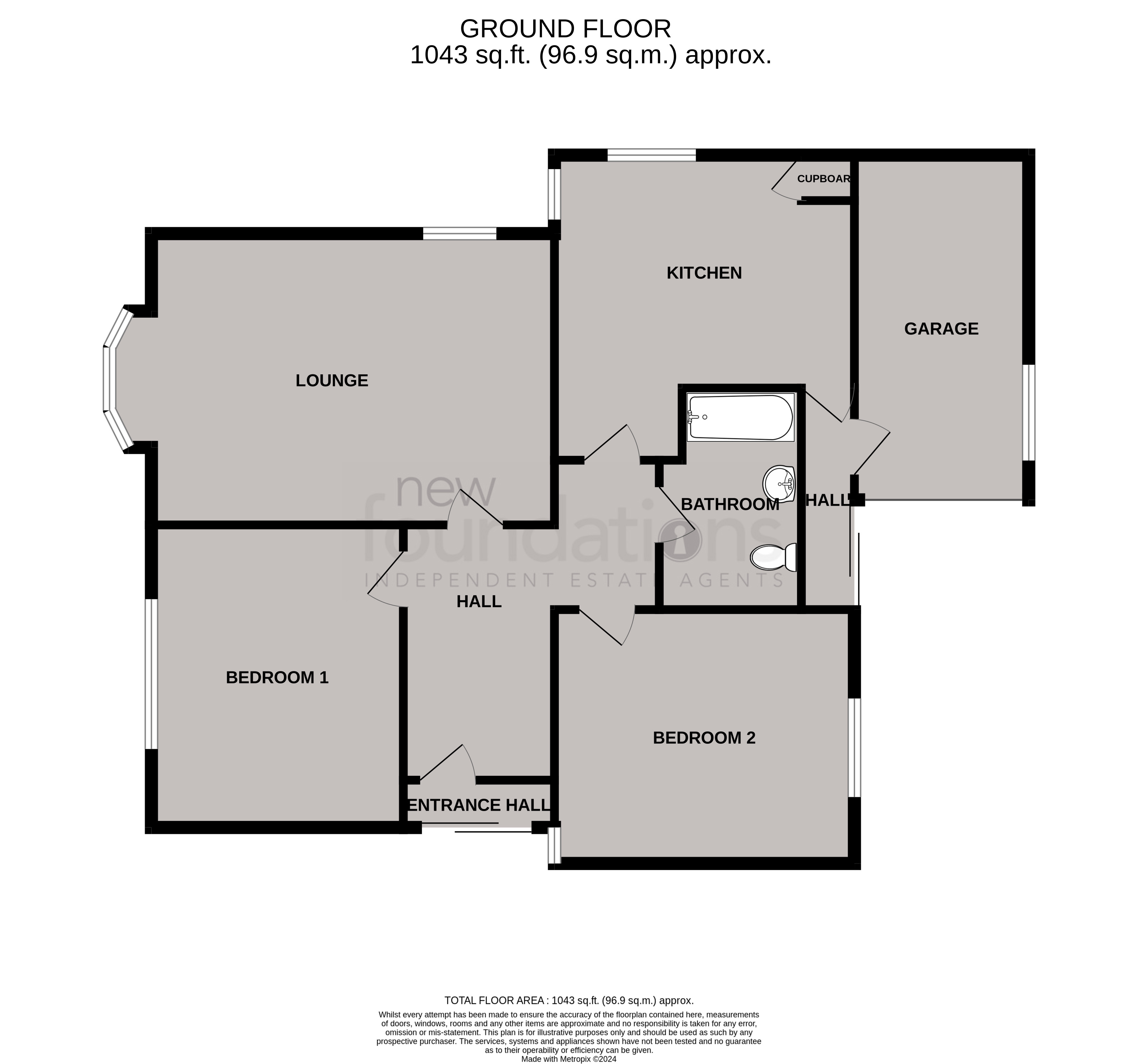 Floorplans For The Mead, Bexhill-on-Sea, East Sussex