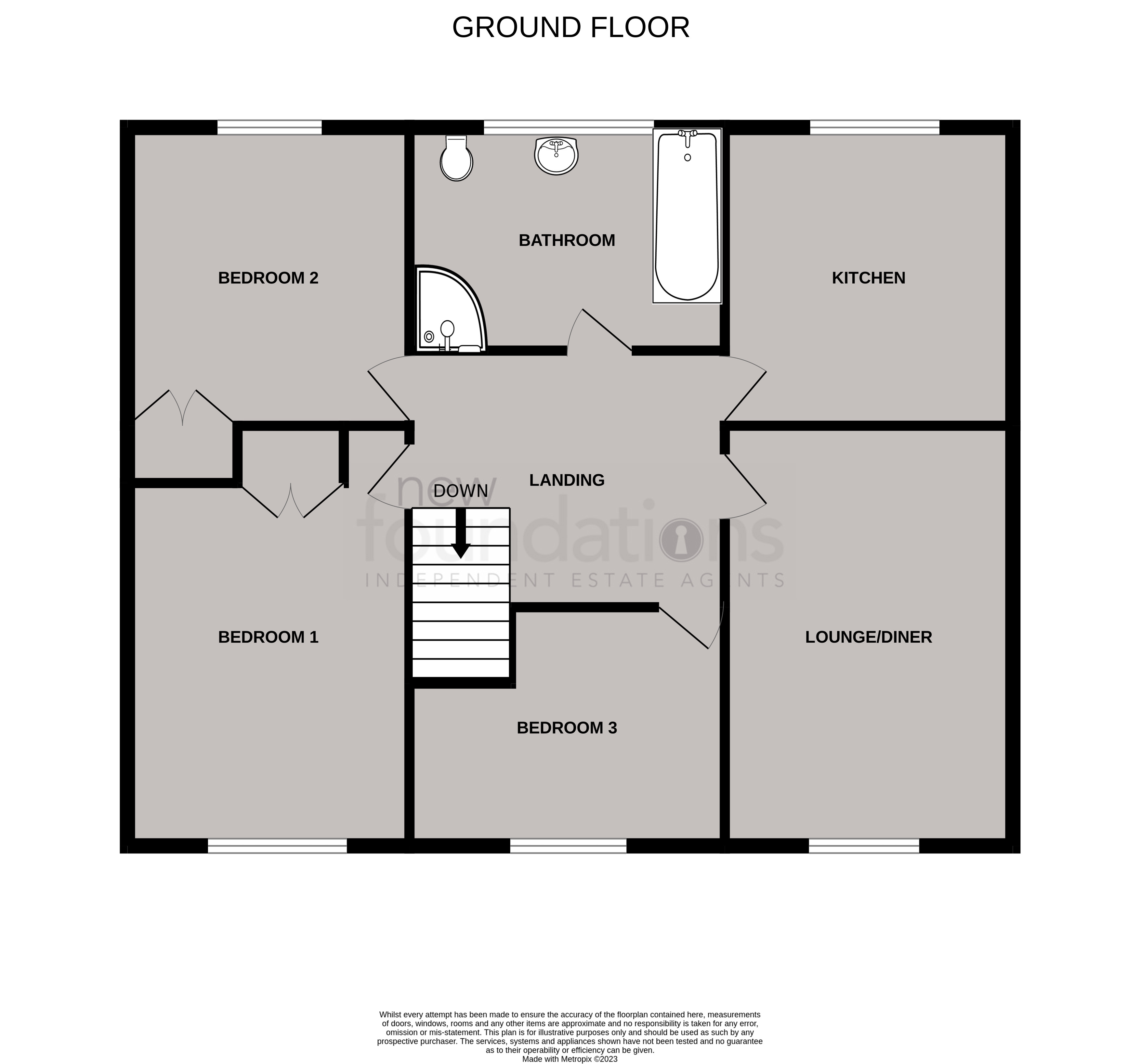 Floorplans For Hastings Road, Bexhill-on-Sea, East Sussex