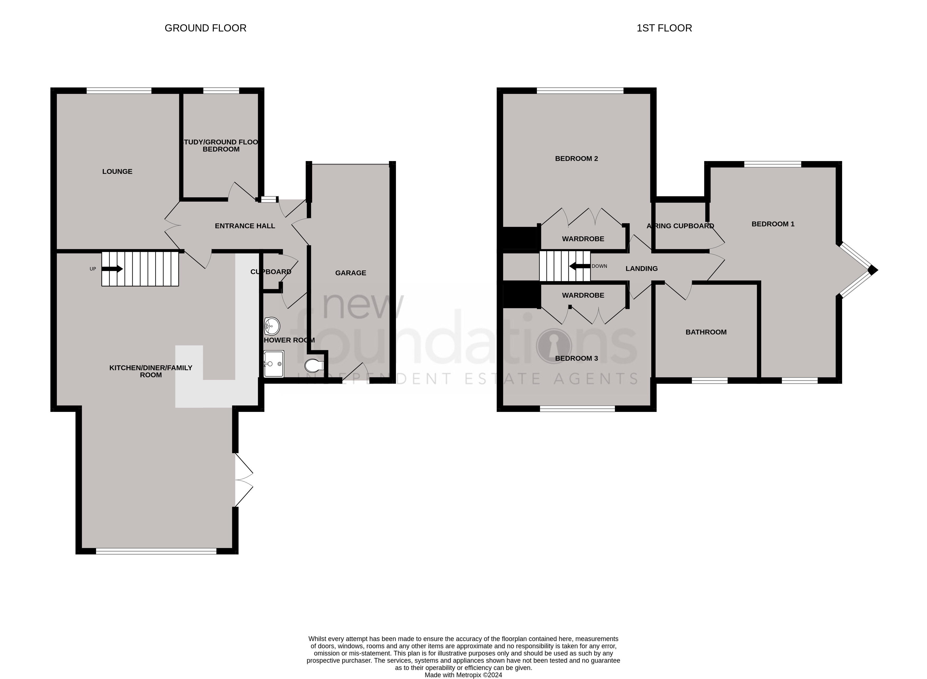 Floorplans For The Ridings, Bexhill-on-Sea, East Sussex