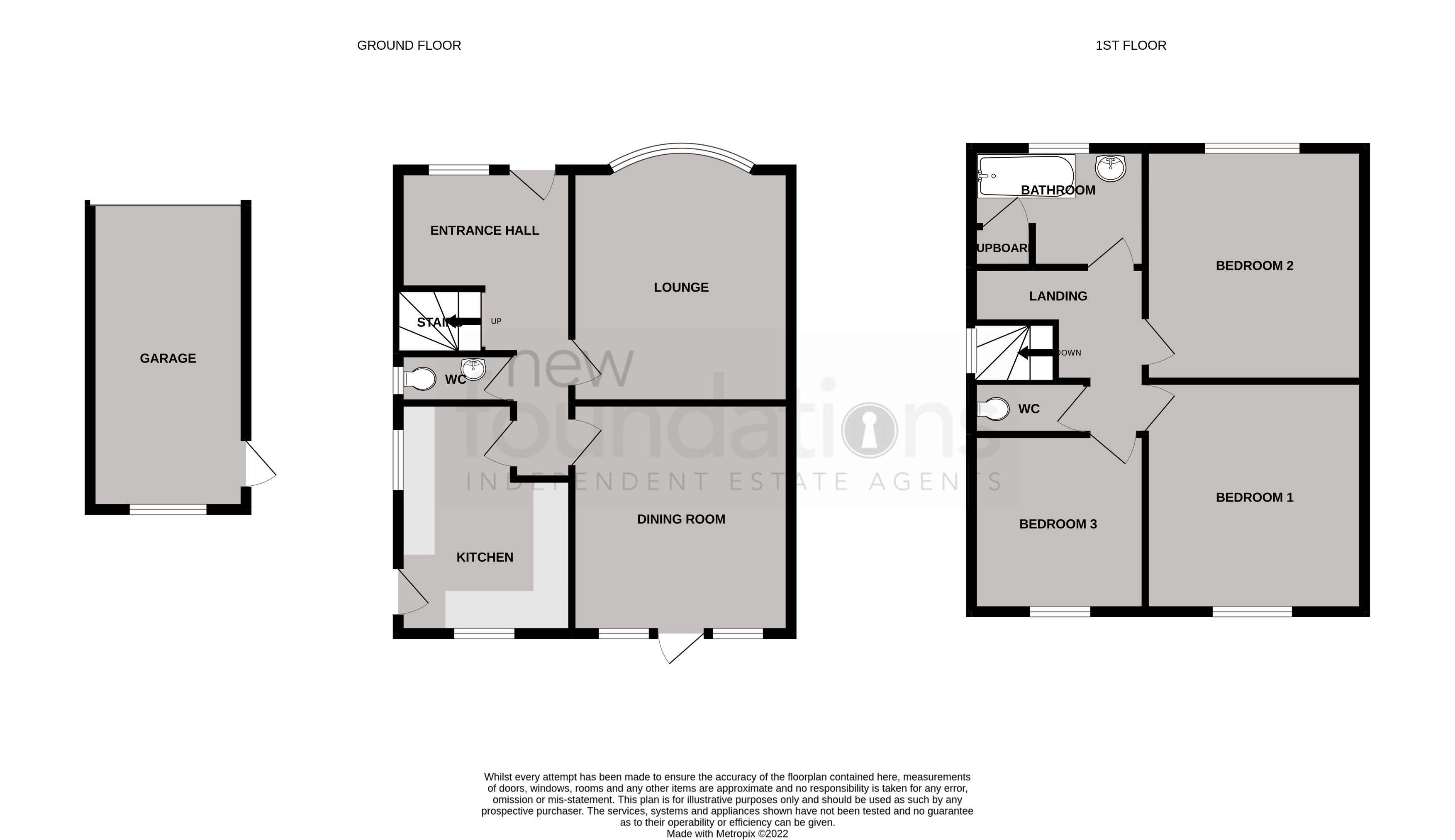 Floorplans For Peartree Lane, Bexhill-on-Sea, East Sussex