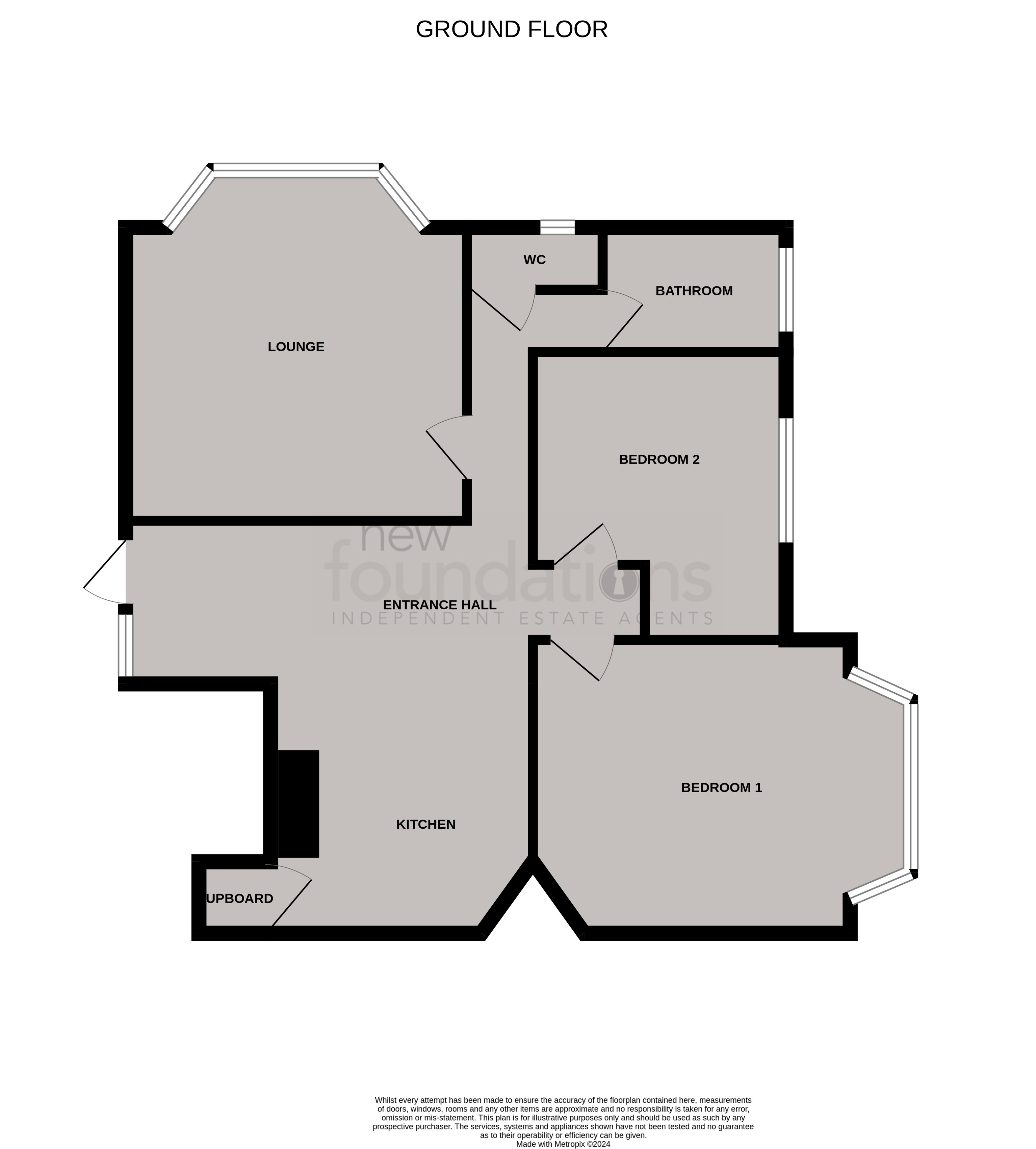 Floorplans For Collington Avenue, Bexhill-on-Sea, East Sussex