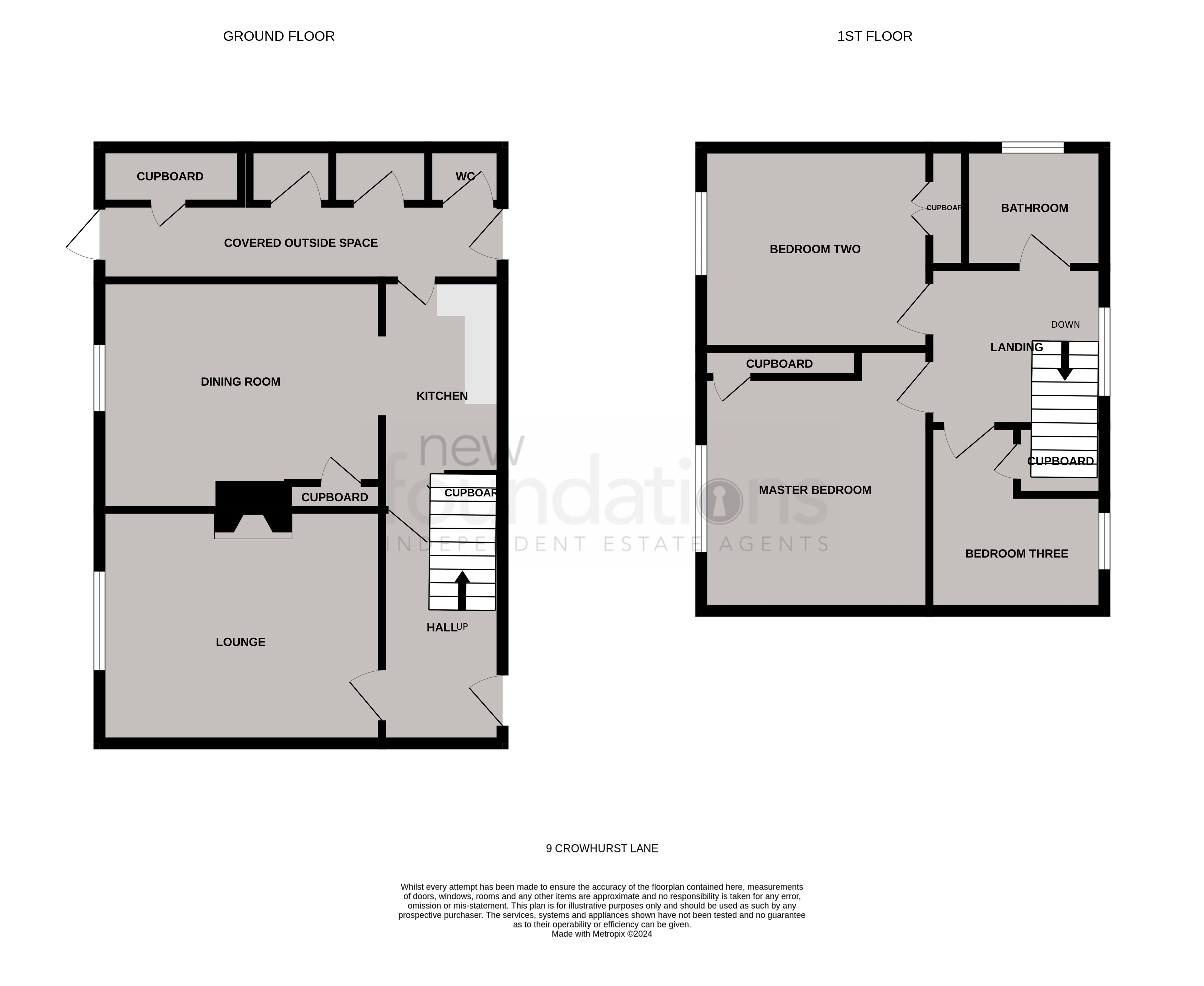 Floorplans For Crowhurst Lane, Bexhill-on-Sea, East Sussex