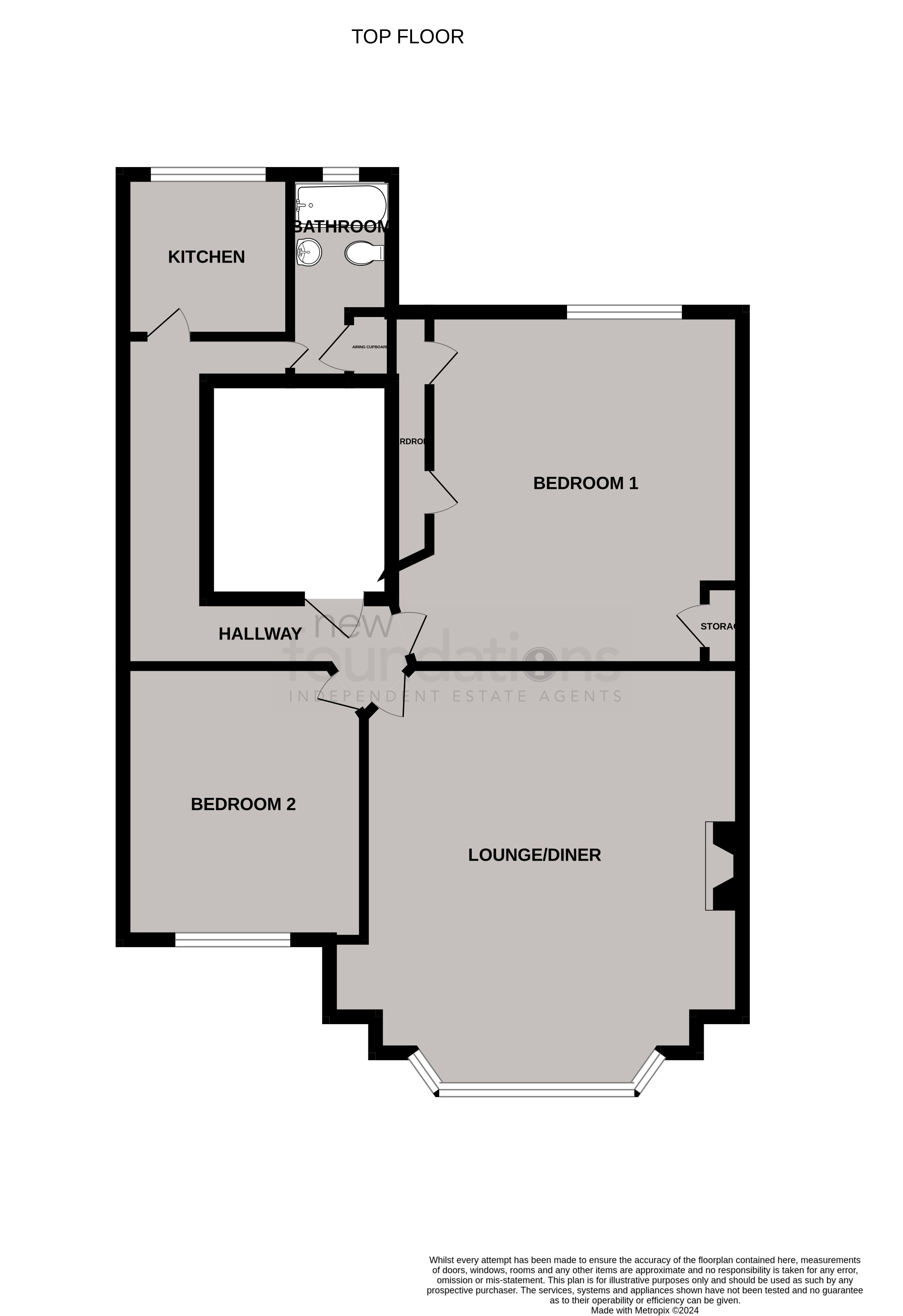 Floorplans For Park Road, Bexhill-on-Sea, East Sussex