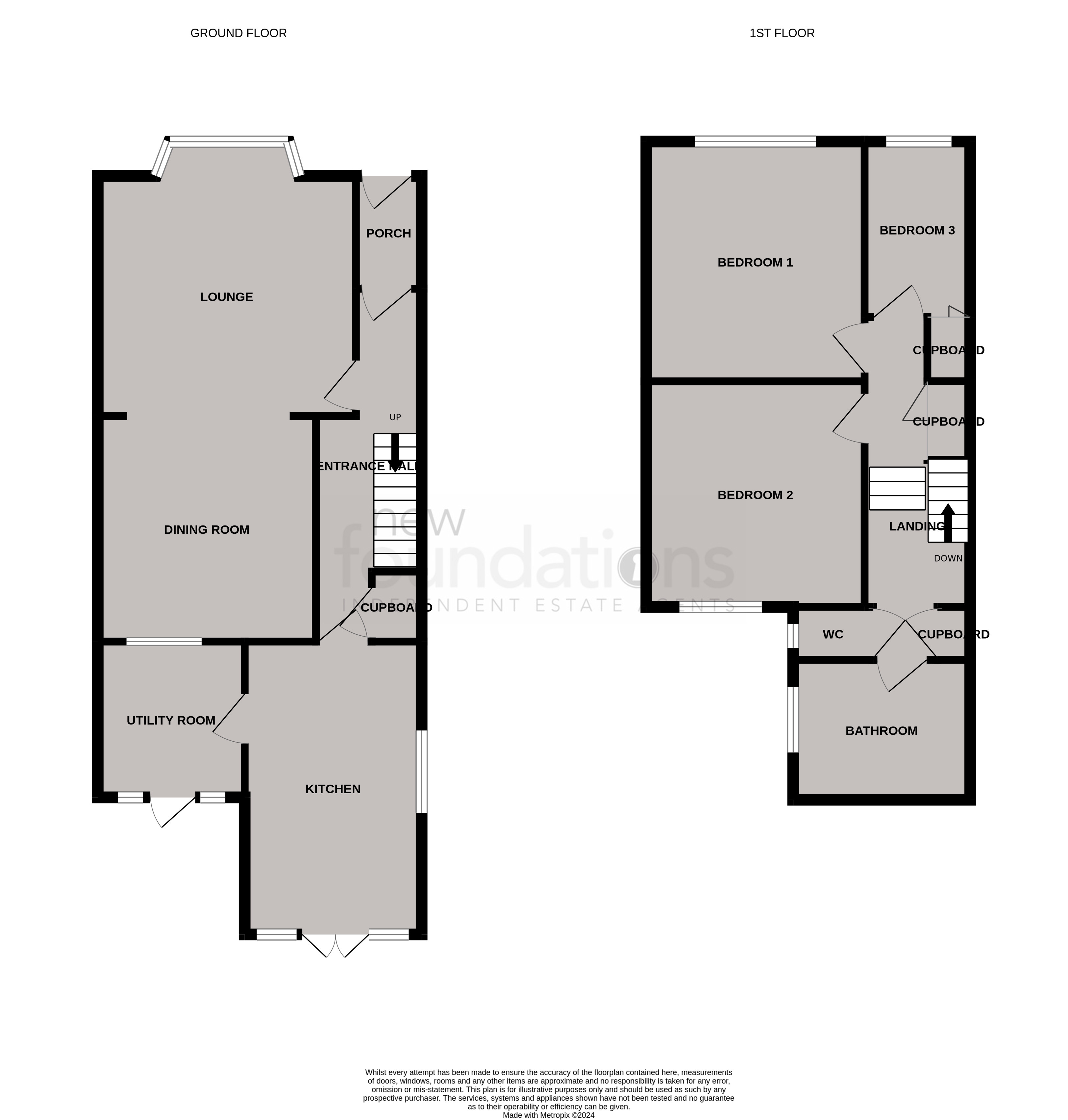 Floorplans For St James Road, Bexhill-on-Sea, East Sussex