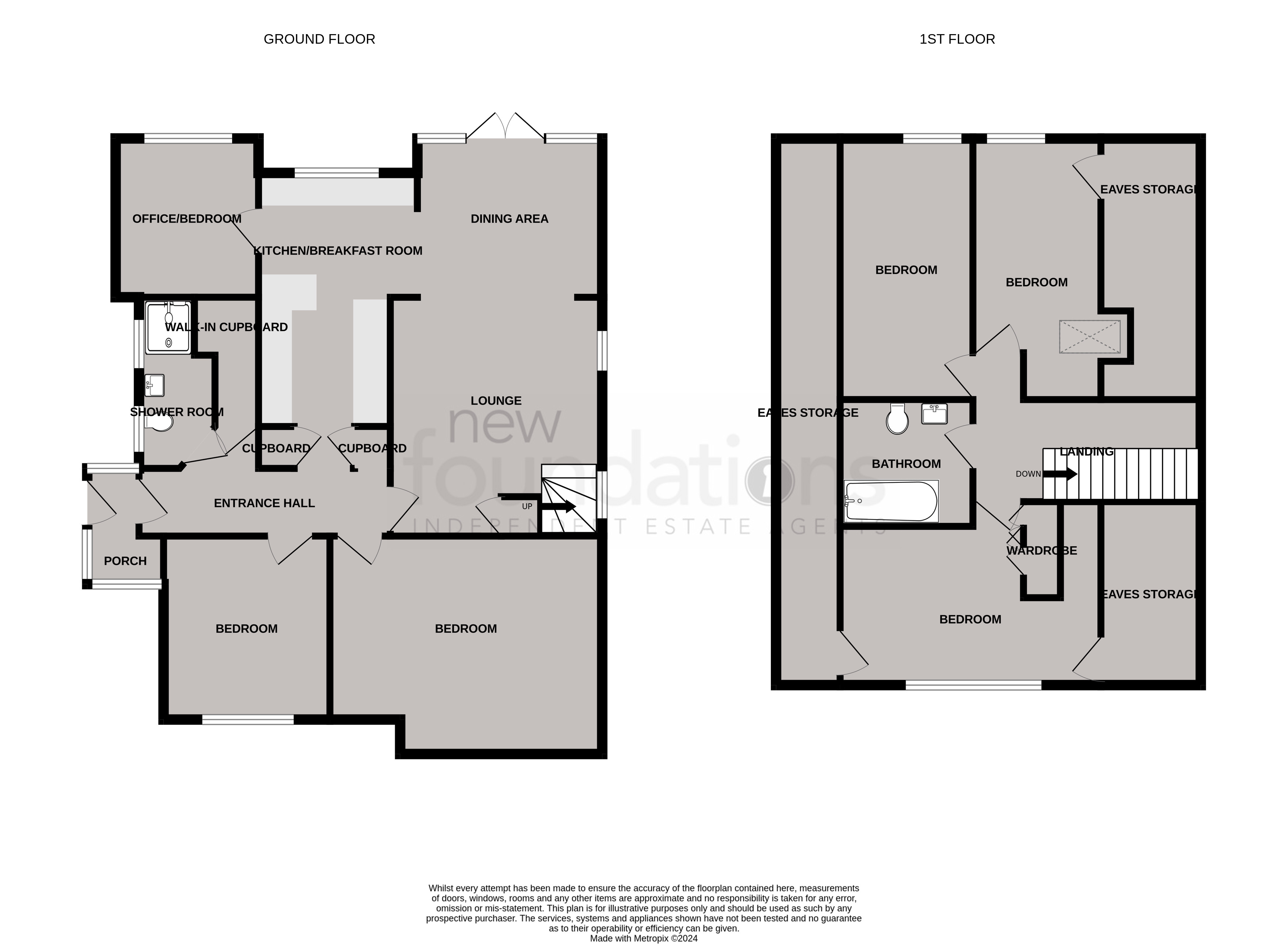 Floorplans For St James Crescent, Bexhill-on-Sea, East Sussex