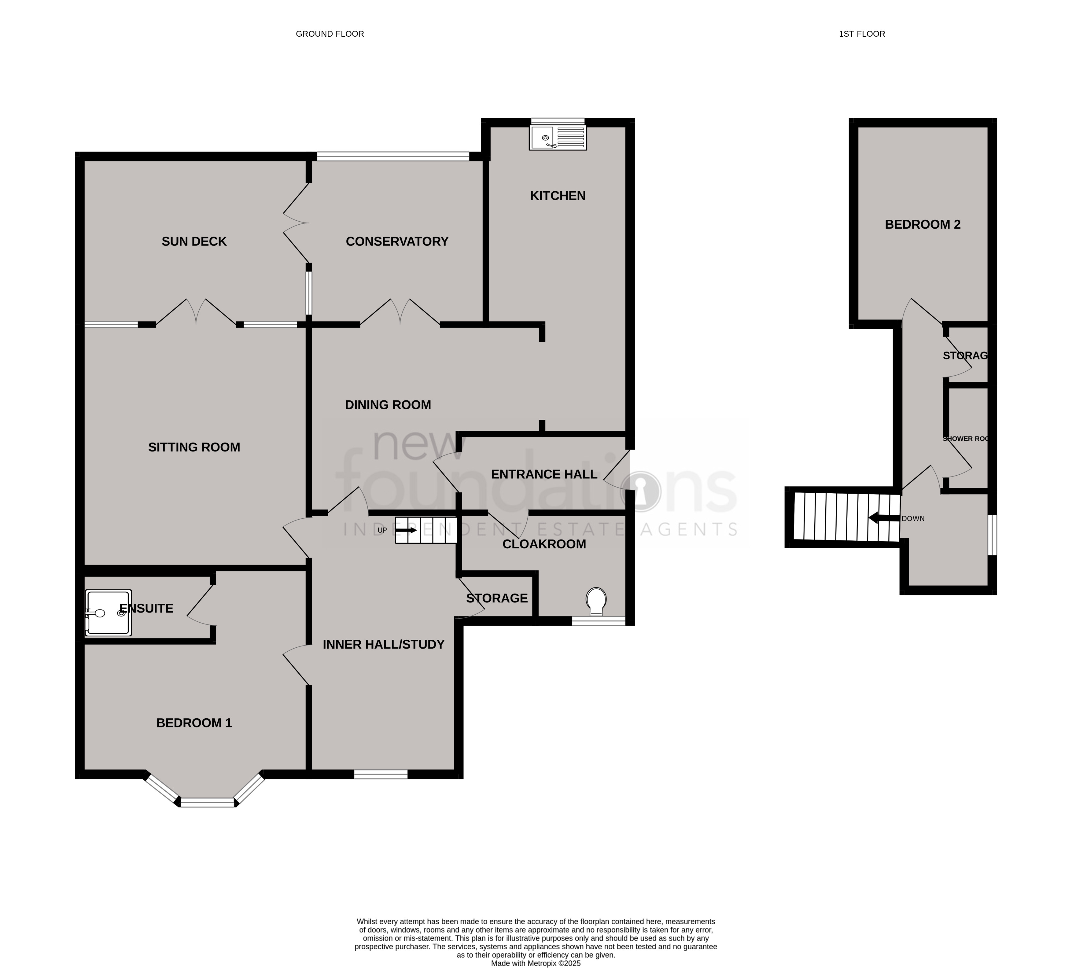 Floorplans For Collington Avenue, Bexhill-on-Sea, East Sussex