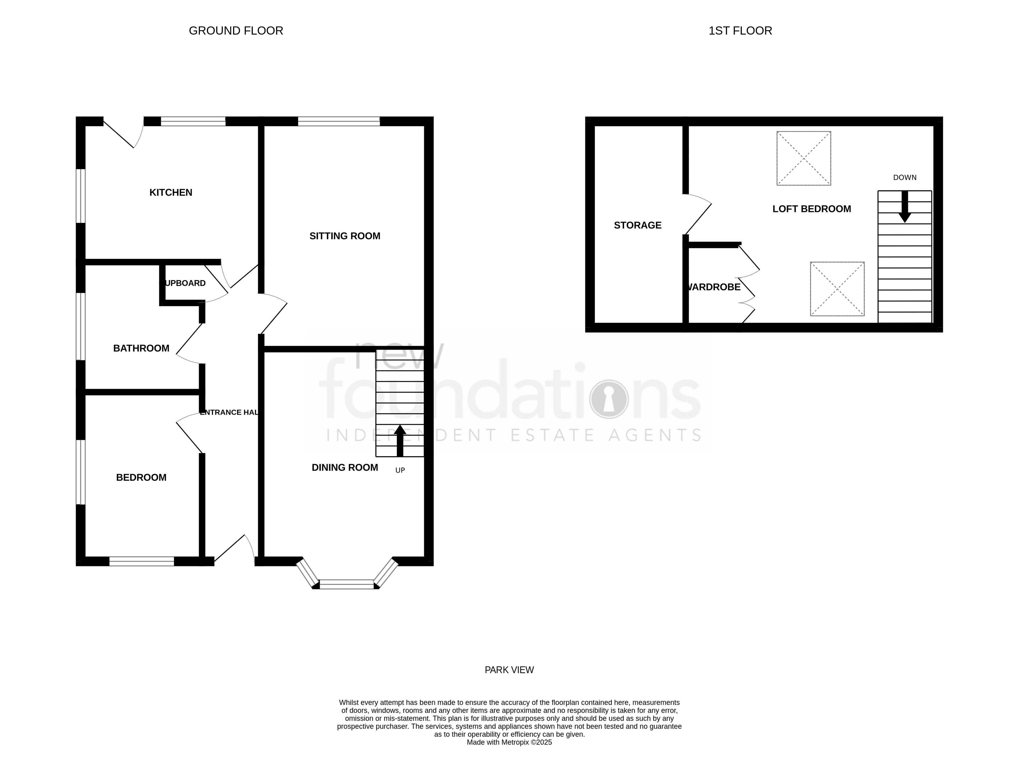 Floorplans For Park View, Hastings, East Sussex