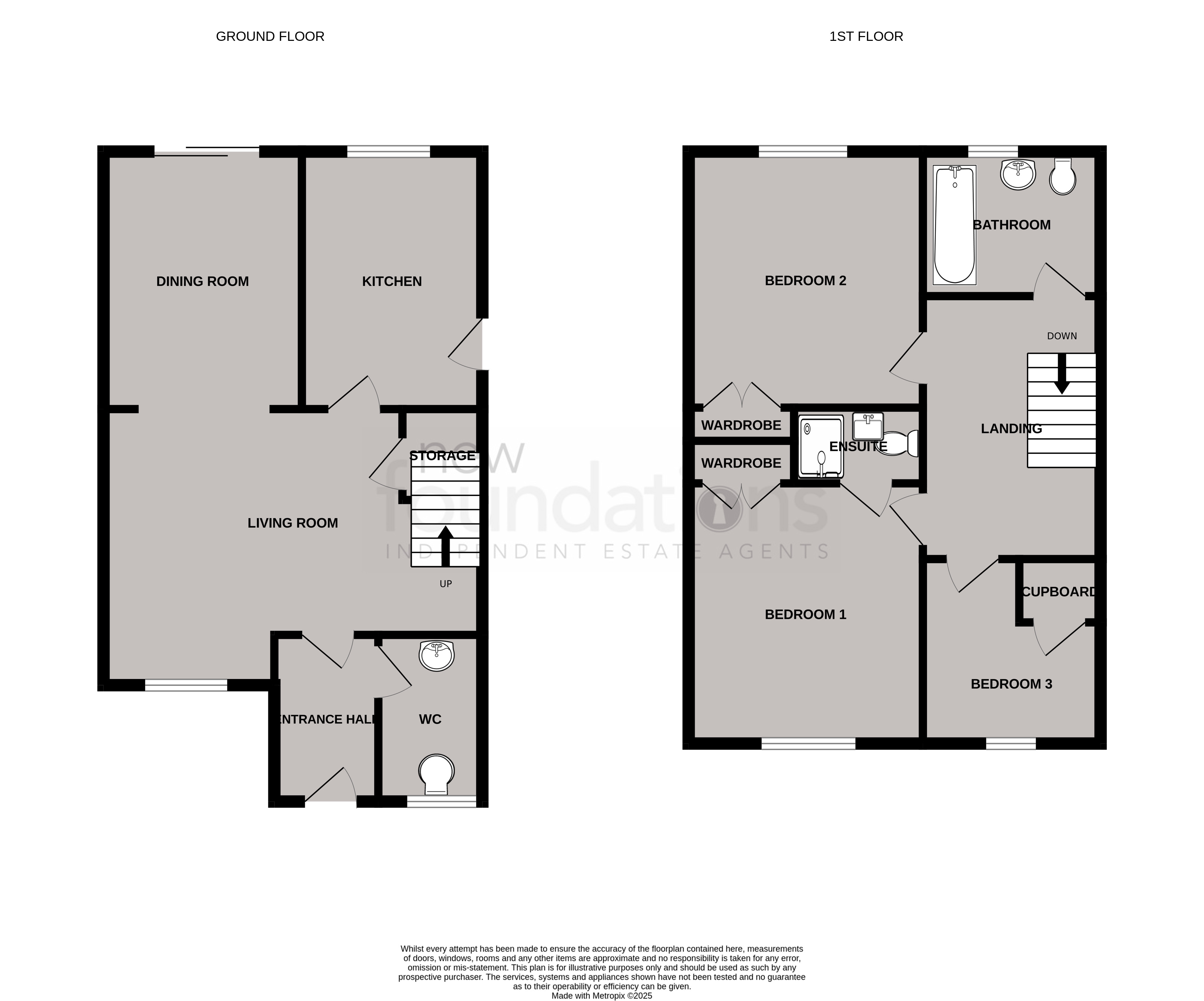 Floorplans For Constable Way, Bexhill-on-Sea, East Sussex