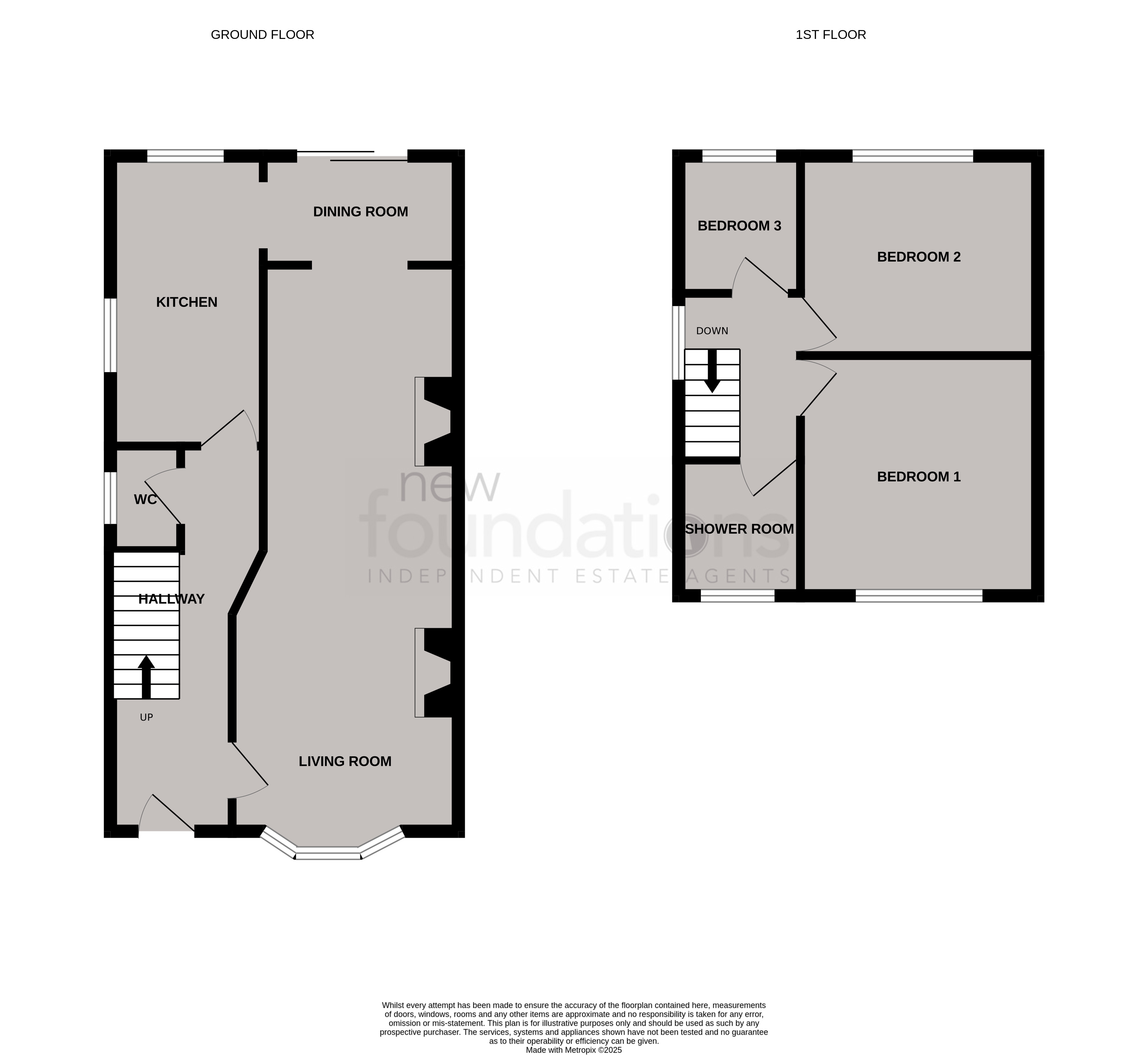 Floorplans For Downlands Avenue, Bexhill-on-Sea, East Sussex